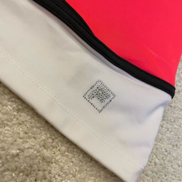 EUC Fila Tank top size 16 Neon Pink - Picture 3 of 4
